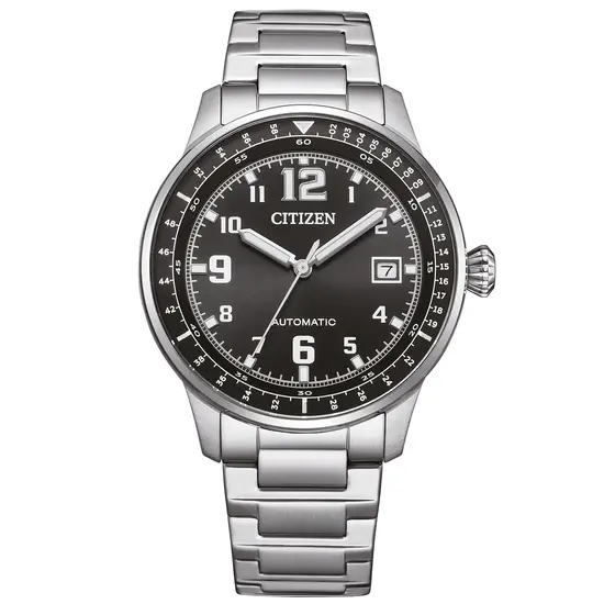 Zegarek męski automatyczny Citizen Urban Military Mechanical NJ0190-51E