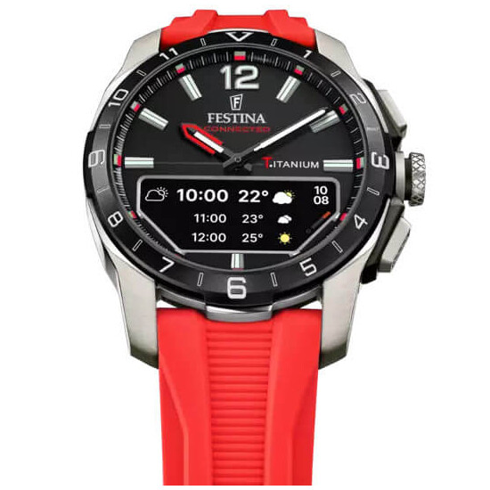 Zegarek Festina z tytanu