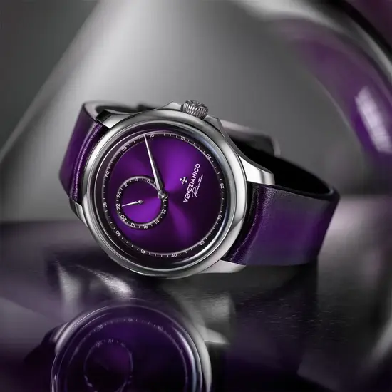 Fioletowy zegarek męski Venezianico Purple
