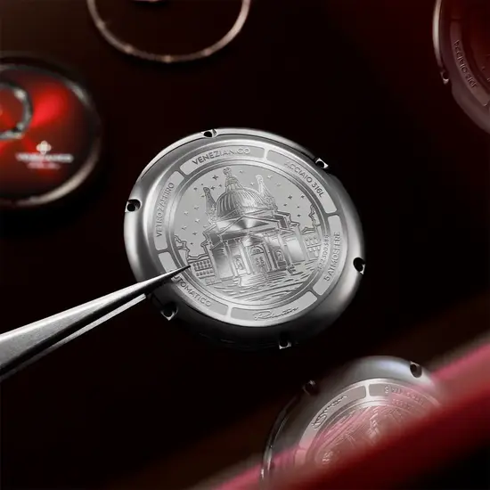 Grawerunek przedstawiający Kościół Il Redentore w Wenecji