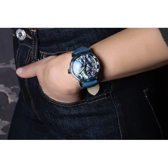 Niebieski zegarek damski Vostok Europe Undine