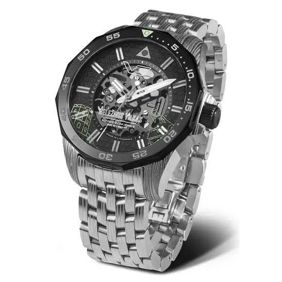 Zegarek szkieletowy męski Vostok Europe Gelezinis Vilkas