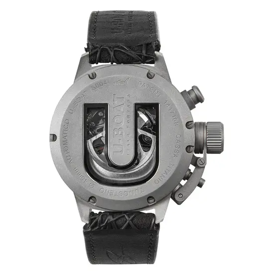 Zegarek męski z widocznym mechanizmem U-BOAT Classico