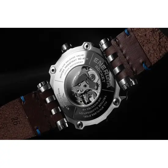 Automatyczny zegarek z widocznym mechanizmem Vostok Europe Automatic GMT