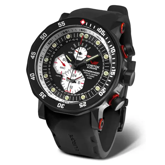 Zegarek z zaworem helowym Vostok Europe Lunokhod 2