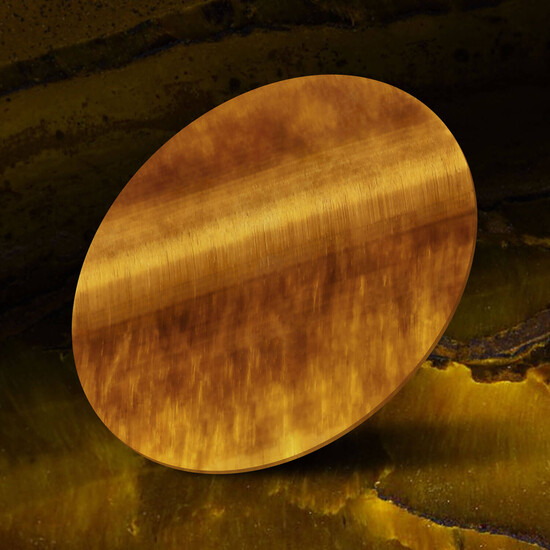 Tarcza z kamienia tygrysie oko Ball