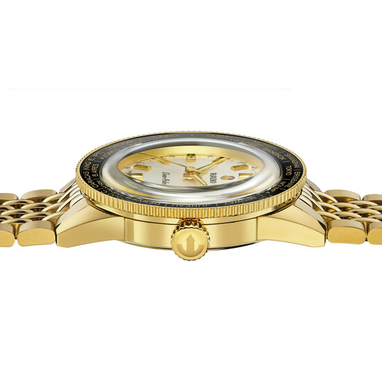 Pozłacany zegarek Rado