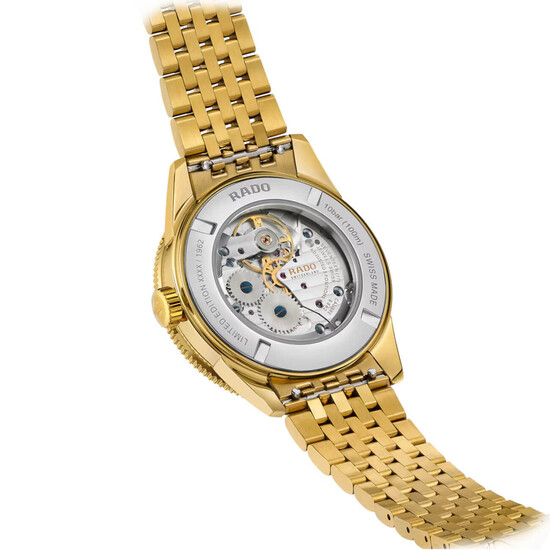 Tył zegarka Rado Over-Pole