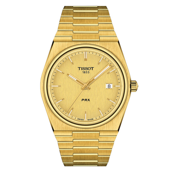 Zegarek Tissot PRX T137.410.33.021.00 w kolorze złota