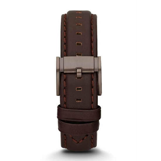 Pasek Fossil ME1123 brązowy 22 mm , 2 image