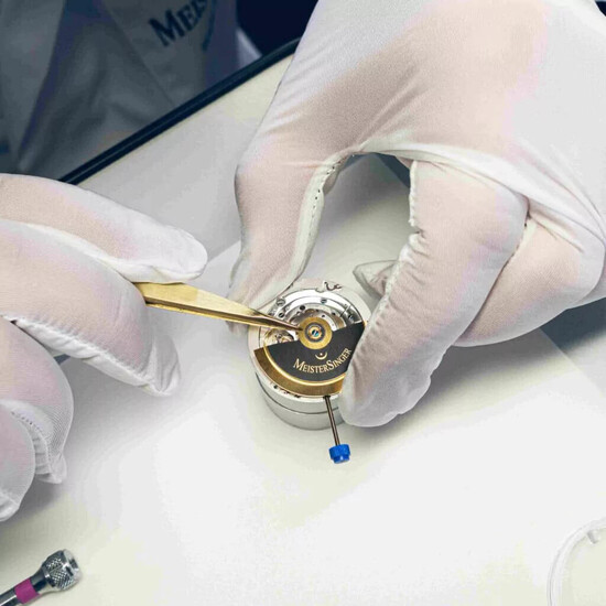 Wahnik w zegarku MeisterSinger X Alain Silberstein