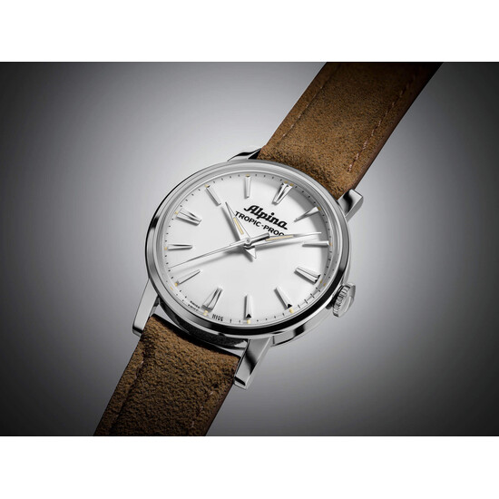 Ręcznie nakręcany zegarek Alpina