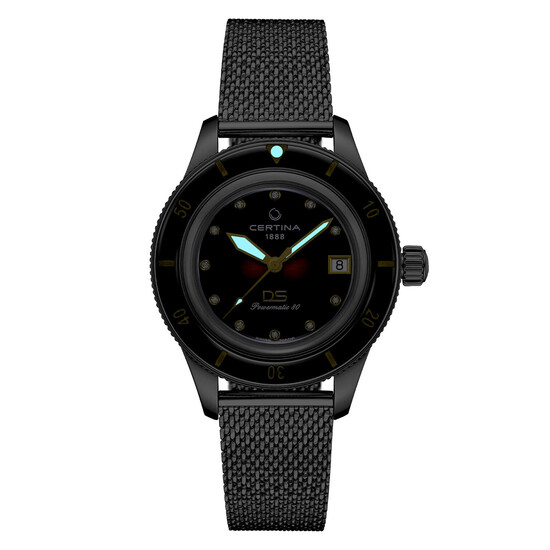 Zegarek damski Certina DS PH200M Lady C036.207.11.296.00, Wersja: brązowa 