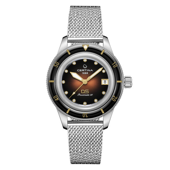 Nurkowy zegarek damski Certina DS PH200 na bransolecie