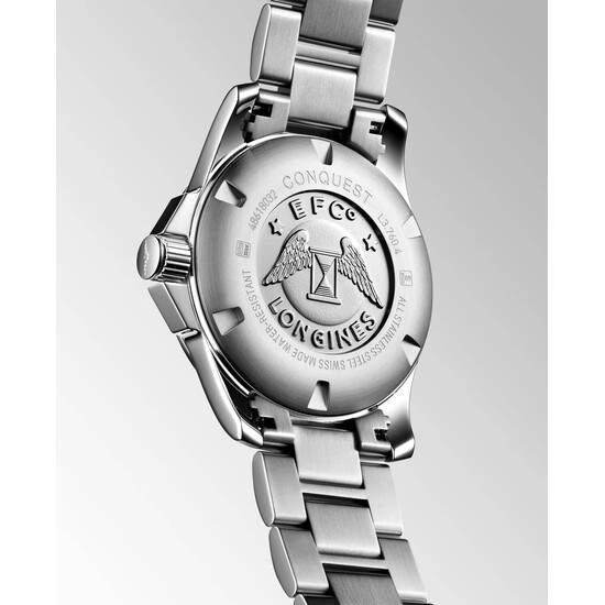 Tył zegarka Longines