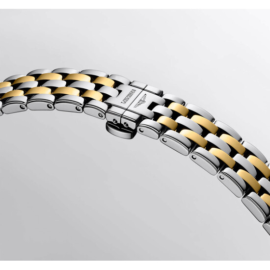 Bransoleta bicolor zegarka Longines