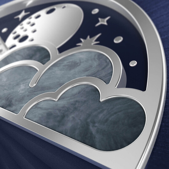 Funkcja fazy księżyca z masą perłową