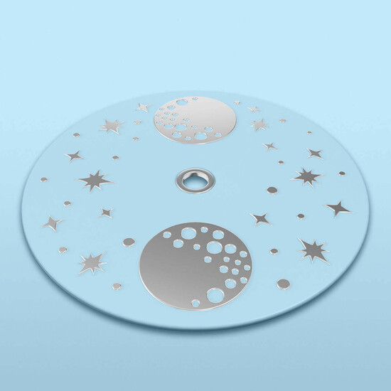 Tarcza z fazami księżyca Aviator Moonflight