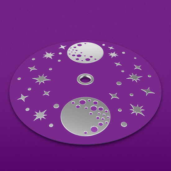 Tarcza z fazami księżyca Aviator Moonflight