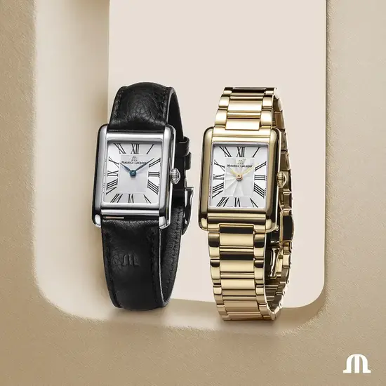 Eleganckie zegarki damskie retro Maurice Lacroix Fiaba Square