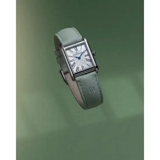 Prostokątny zegarek damski z tarczą z masy perłowej Maurice Lacroix Fiaba Square