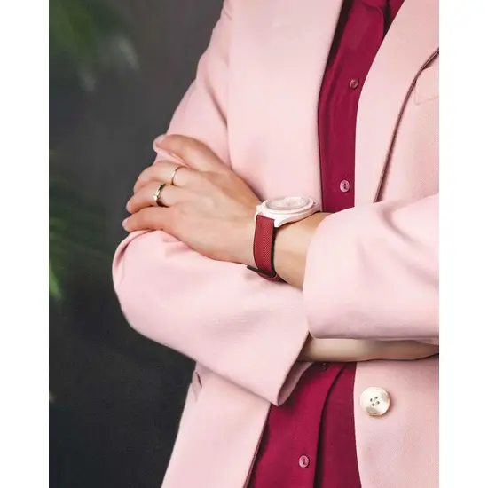 Pasek Hirsch Arne Limited Edition bordowy na ręce