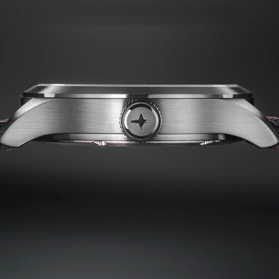 Stalowa koperta zegarka Davosa