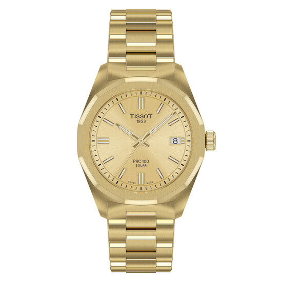 Damski zegarek solarny Tissot PRC 100 na bransolecie