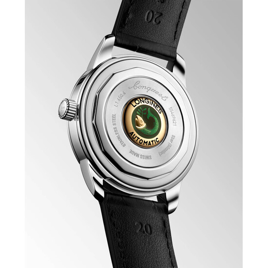 Tył zegarka Longines