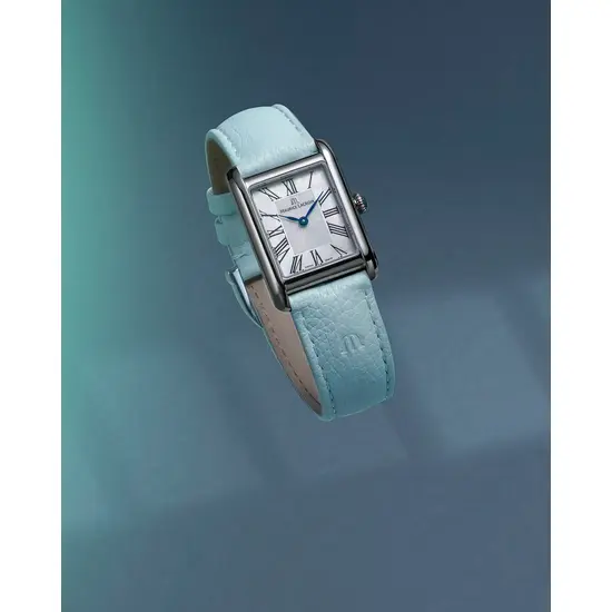 Prostokątny zegarek damski z masą perłową Maurice Lacroix Fiaba Square