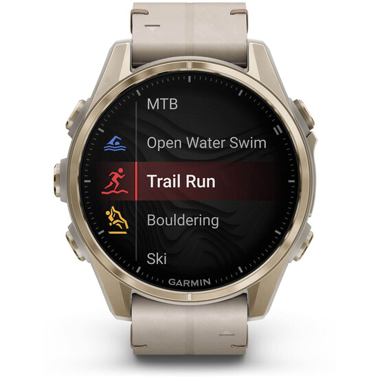 Garmin Fenix 8 z wieloma aktywnościami fizycznymi