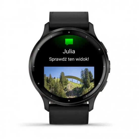 Zegarek Garmin z funkcją odbierania powiadomień