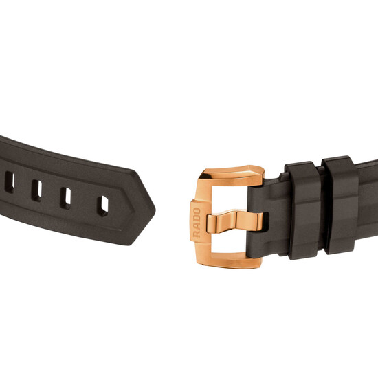 Pozłacane zapięcie paska Rado