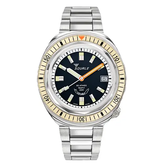 Zegarek nurkowy Squale 2001 Sand 2001BEBK.AC