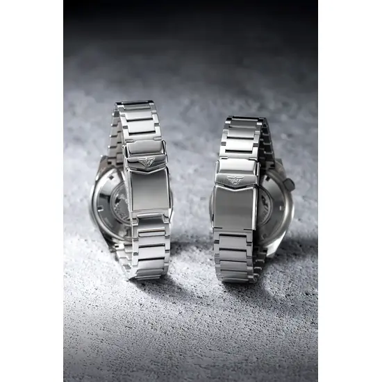 Zapięcie nurkowe z dodatkowym zabezpieczeniem w zegarkach Squale Matic