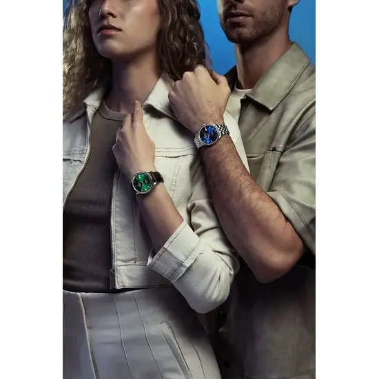 Zegarki uniwersalne Certina DS-1 na pasku i bransolecie