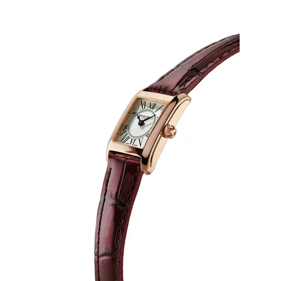 Koperta w kolorze różowego złota Frederique Constant Carree Ladies FC-200MC24