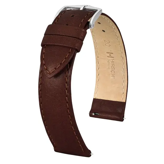 Brązowy pasek do zegarka męskiego 20 mm