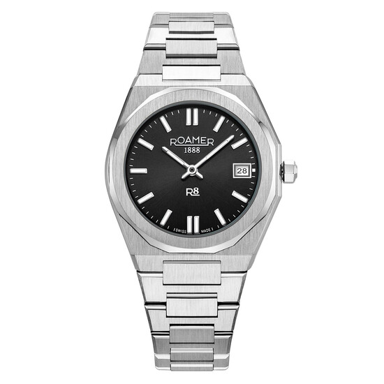 Zegarek damski Roamer R8 Ladies 972857 41 85 20, Wersja: czarna 