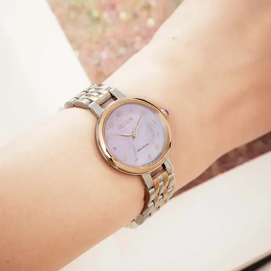 Zegarek Citizen Lady EM0996-84Y na ręce