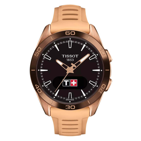 Męski zegarek Tissot na pasku silikonowym