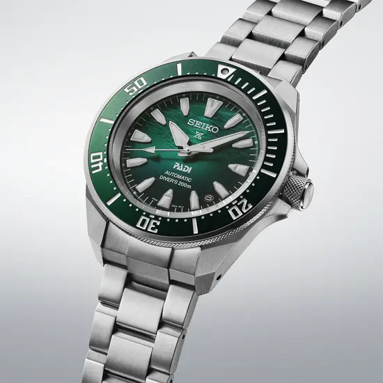 Zegarek męski Seiko Prospex Sea Automatic Divers PADI SRPL53K1, Wersja: zielona , 4 image