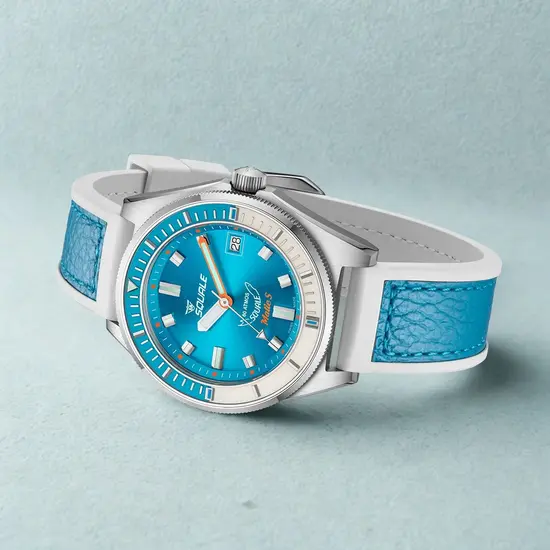 Zegarek męski Squale Matic S MATICLBWLB.RLWLB, Wersja: niebieska , 2 image