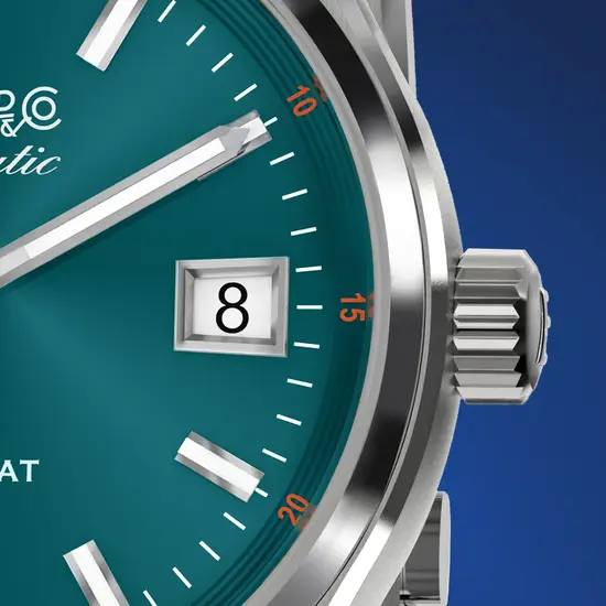 Datownik w zegarku Eberhard Contodat Automatic 41156.02 CA2C