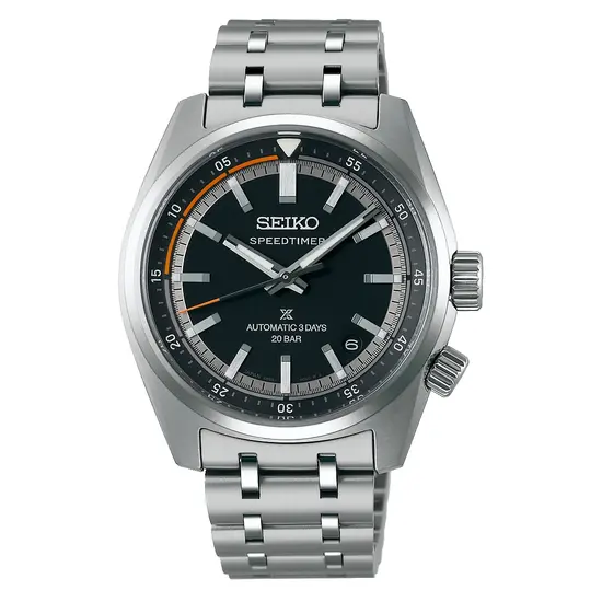 Zegarek męski Seiko Prospex Speedtimer Automatic SPB515J1, Wersja: czarna 