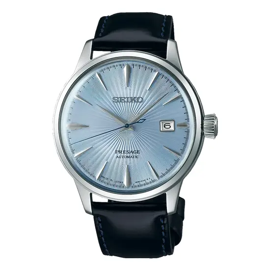 Zegarek męski Seiko Presage Cocktail Time SRPB43J1, Wersja: niebieska3 