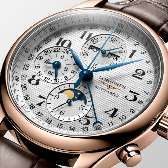 Cyferblat zegarka Longines 18k Rose Gold