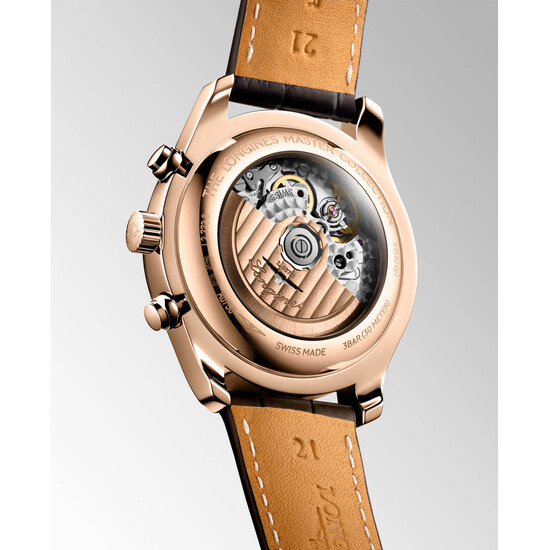 Tył zegarka Longines Master Collection