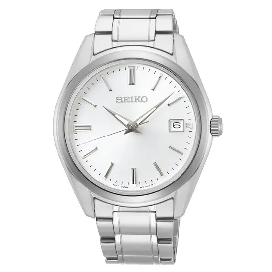 Zegarek męski Seiko Classic SUR307P1, Wersja: stalowa 