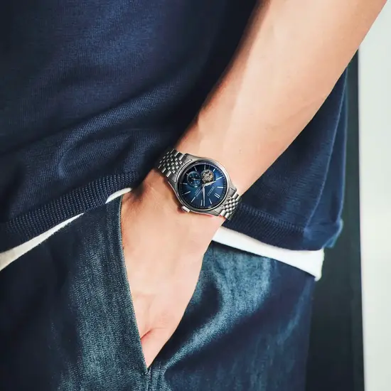 Zegarek męski Seiko Presage Automatic Classic Series SPB527J1, Wersja: niebieska , 5 image